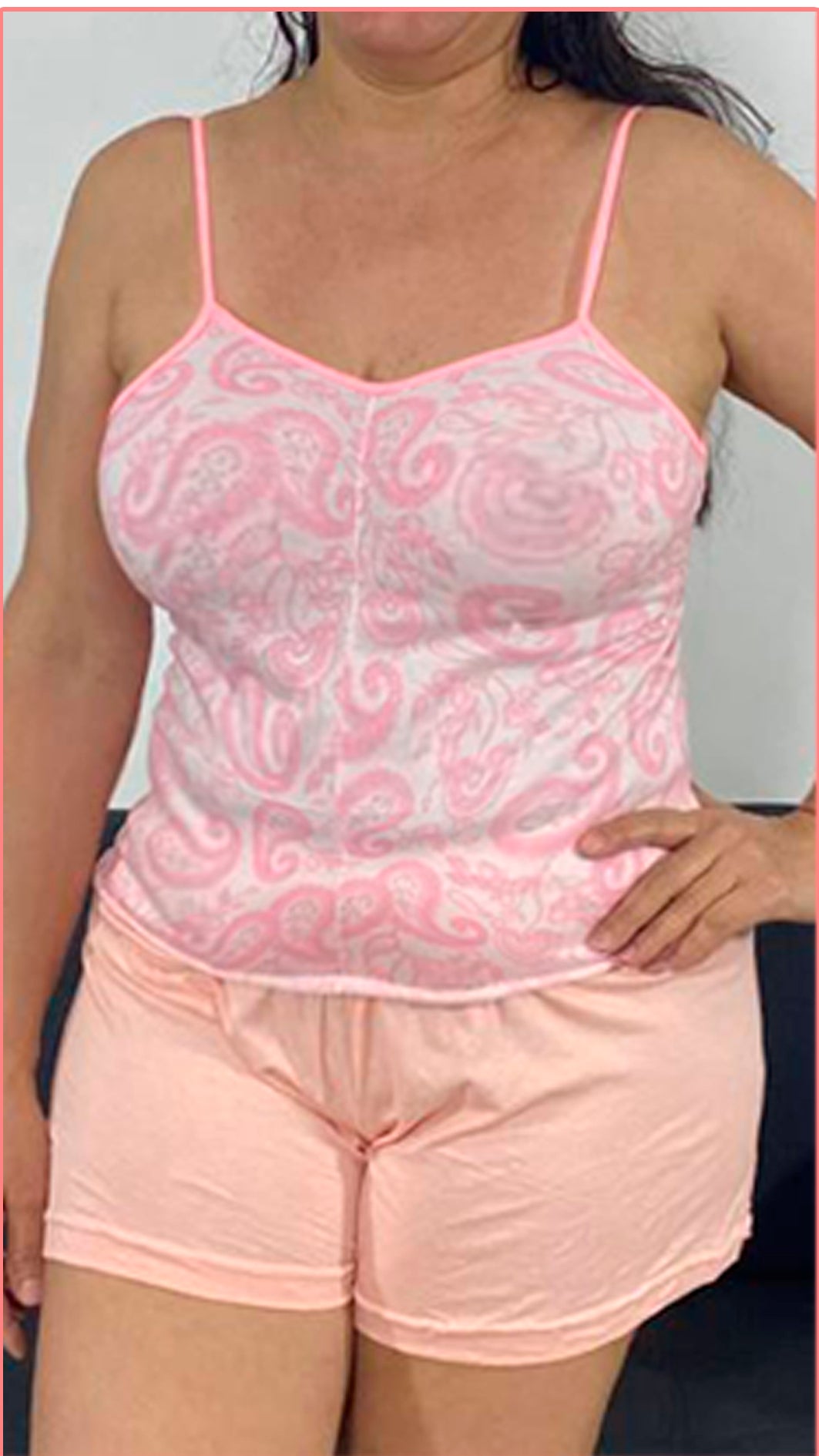 Pijama short telas surtidas promoción desde 6 unidades