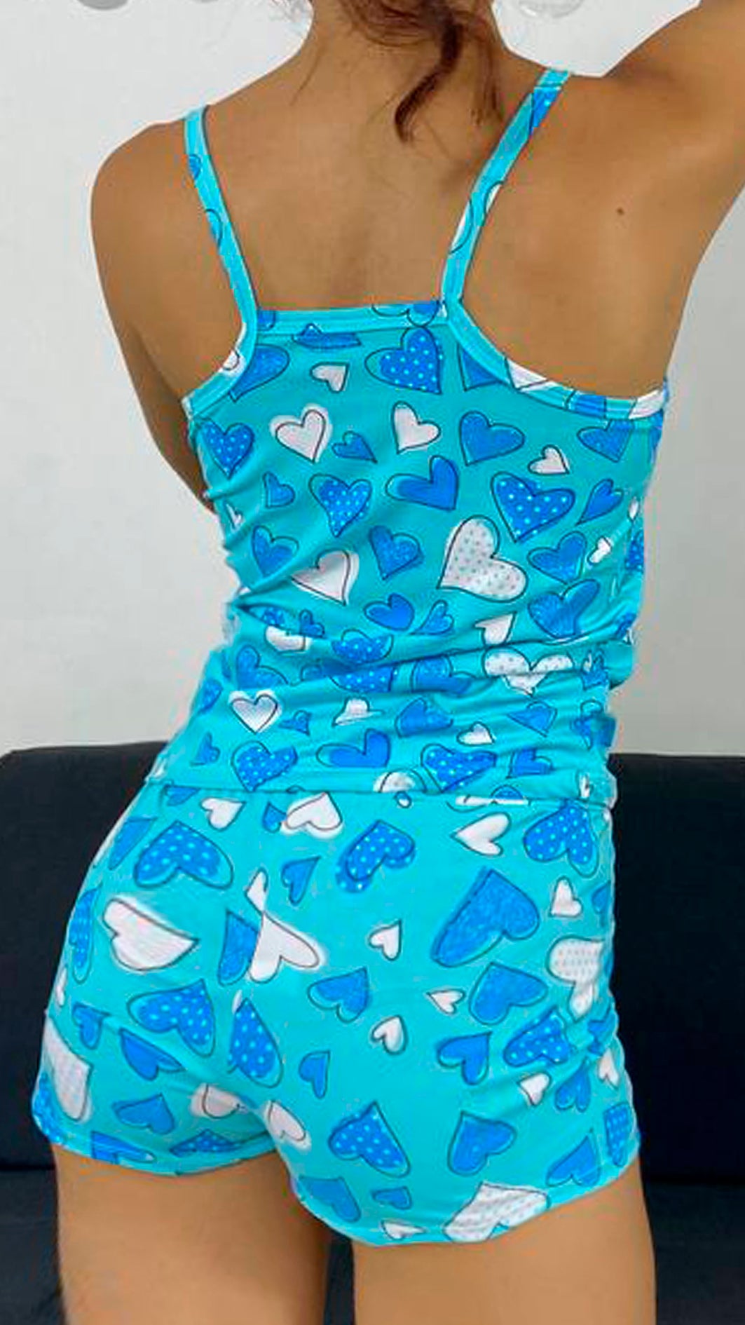Pijama short piel durazno promoción desde 6 unidades